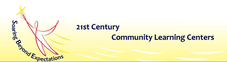 The 21st Century logo and banner. 